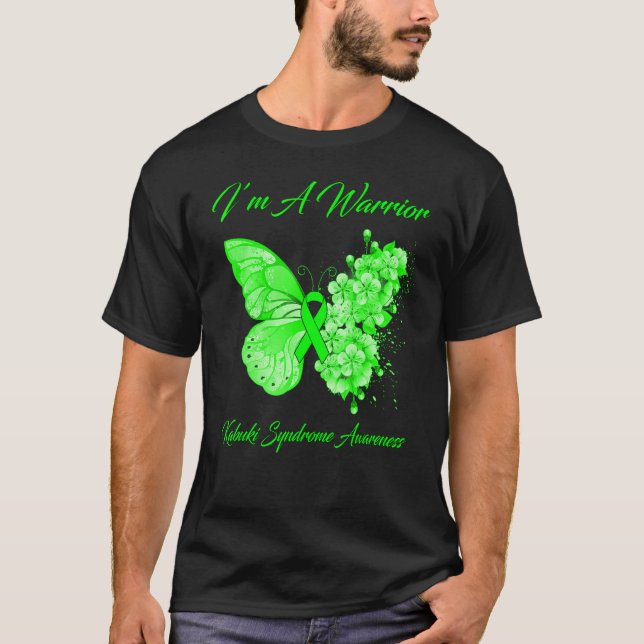 Camiseta Mariposa Iu2019m Awaren por síndrome de kabuki gue (Anverso)