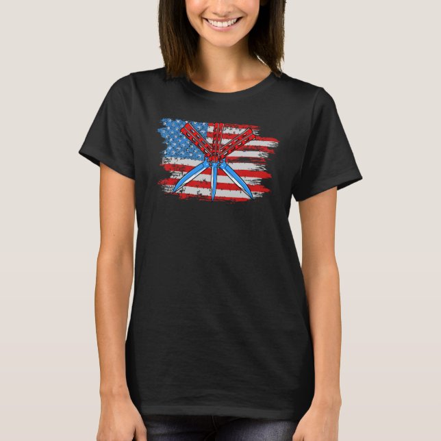 Camiseta Mariposa Knife Balisong Cita 27 (Anverso)