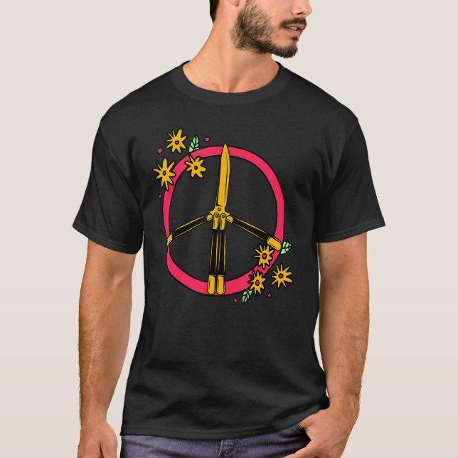 Camiseta Mariposa Knife Balisong Cita 5 (Anverso)