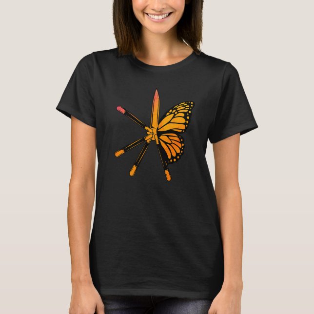 Camiseta Mariposa Knife Balisong Cita 5 (Anverso)