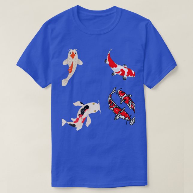 Camiseta Mariposa Koi Naranja Tattoo Fish 5 (Diseño del anverso)
