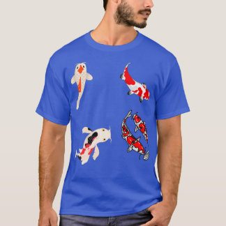 Camiseta Mariposa Koi Naranja Tattoo Fish 5