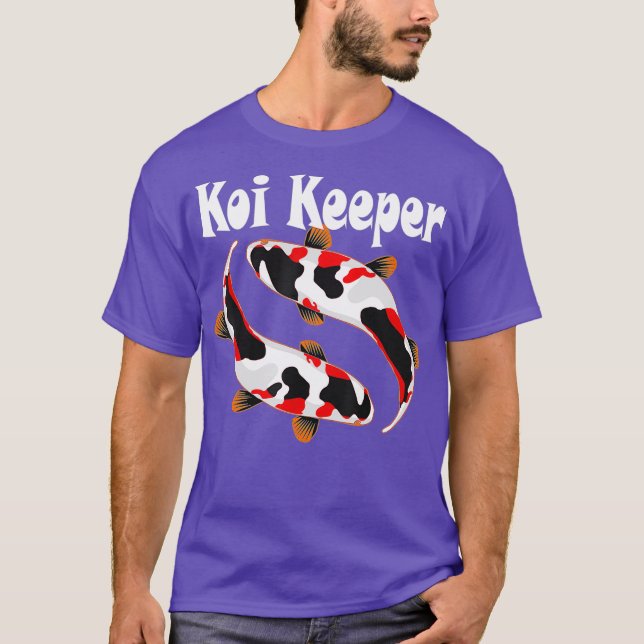 Camiseta Mariposa Koi Pond Showa Koi Fish Tancho Sanke (Anverso)