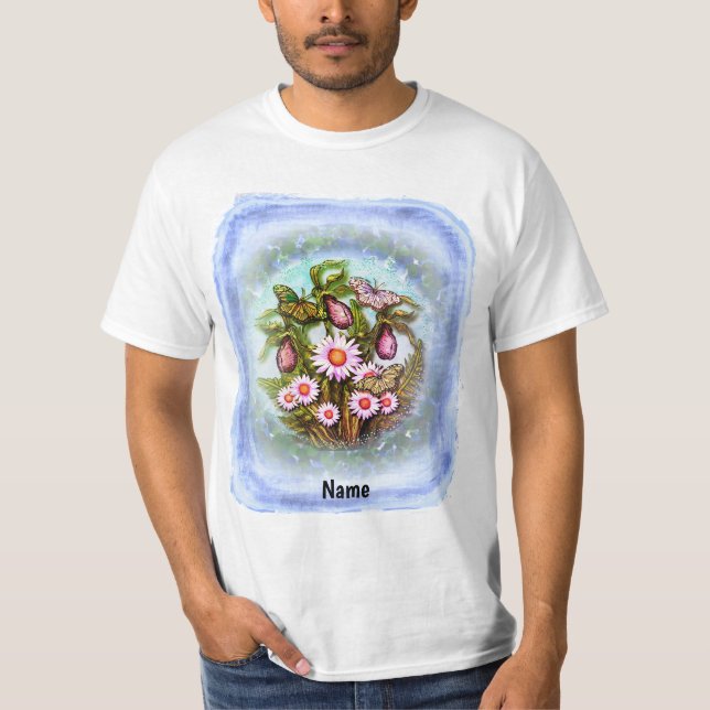 Camiseta Mariposa Ladyslipper (Anverso)