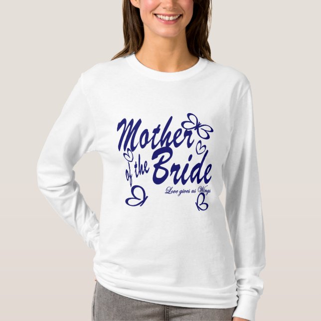 Camiseta Mariposa/Madre de la novia (Anverso)