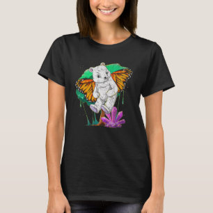 Camiseta Mariposa mágica insecto zoológico ártico animal po