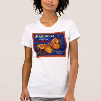 Camiseta Mariposa manzanas