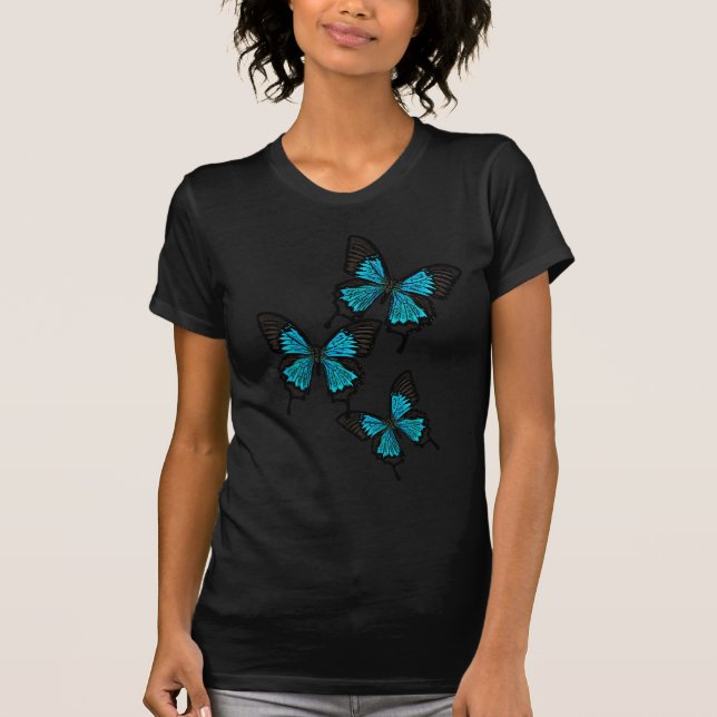 Camiseta Mariposa/mariposas/parte delantera/trasera (Anverso)