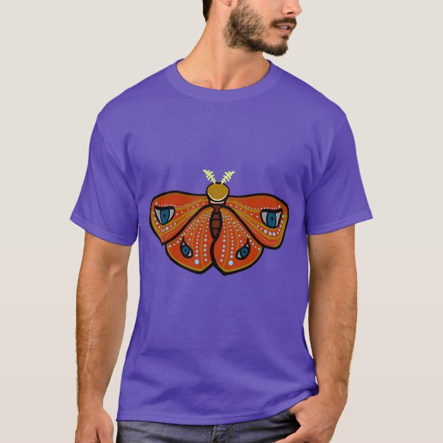 Camiseta Mariposa Mística con Ojos (Anverso)