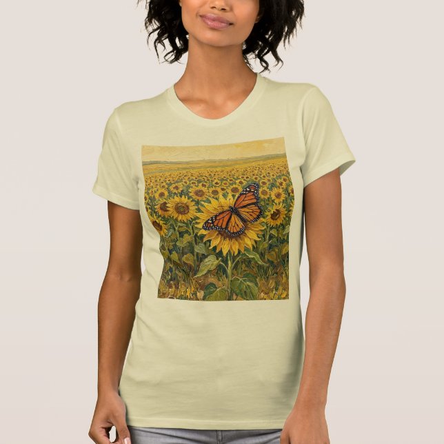 Camiseta Mariposa Monarca (Anverso)
