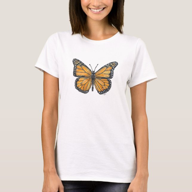 Camiseta Mariposa monarca (Anverso)