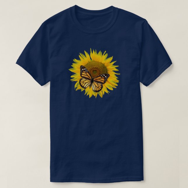 Camiseta Mariposa monarca (Diseño del anverso)