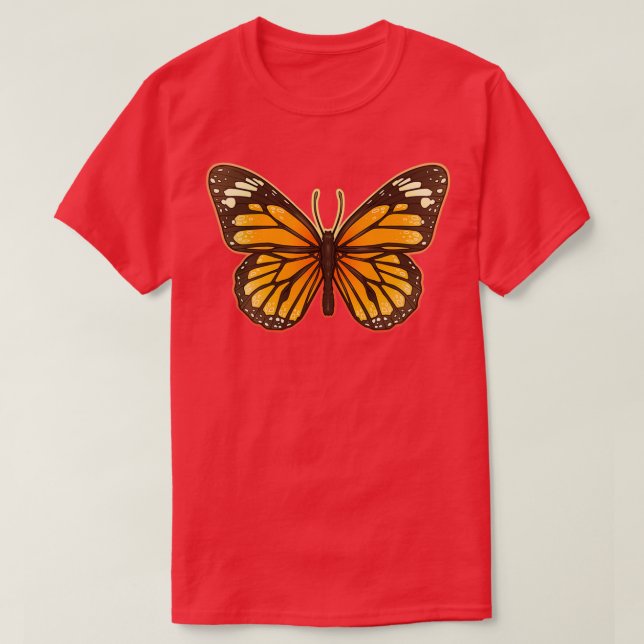 Camiseta Mariposa monarca 65 (Diseño del anverso)