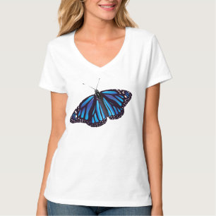 Camiseta Mariposa monarca azul