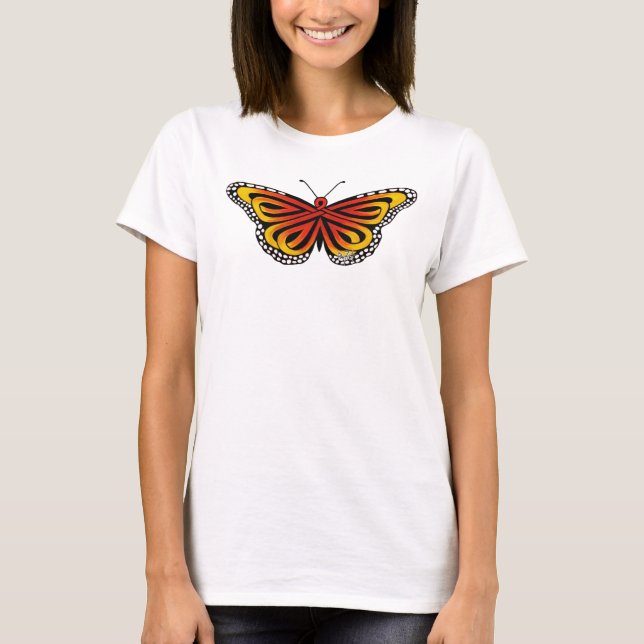 Camiseta Mariposa monarca celta (Anverso)
