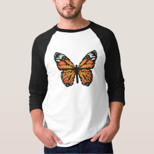 Camiseta Mariposa monarca en polígono