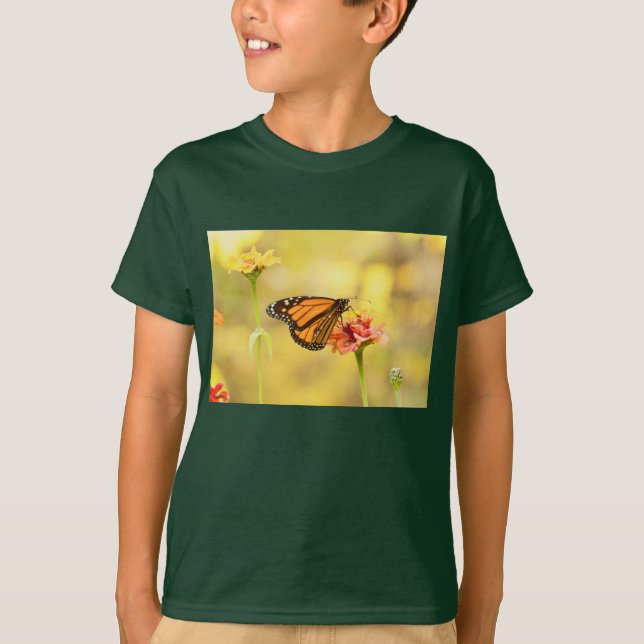 Camiseta Mariposa monarca en Zambia (Anverso)