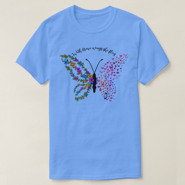 Camiseta Mariposa monarca Rapsody 44 (Diseño del anverso)