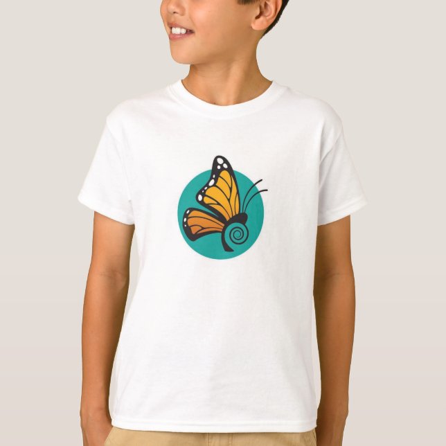 Camiseta Mariposa Monarch Butfly (Anverso)