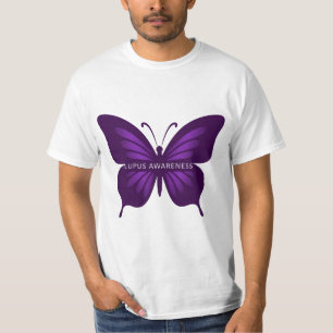 Camiseta Mariposa morada: Conciencia sobre el lupus