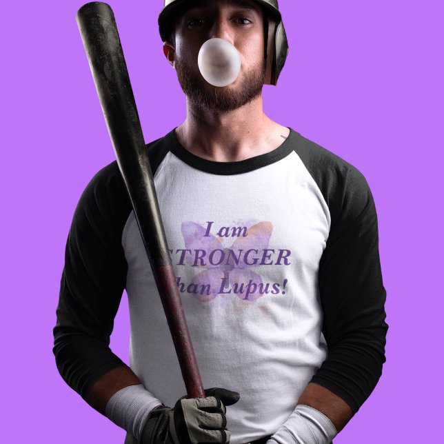Camiseta Mariposa morada Lupus Warrior (Subido por el creador)
