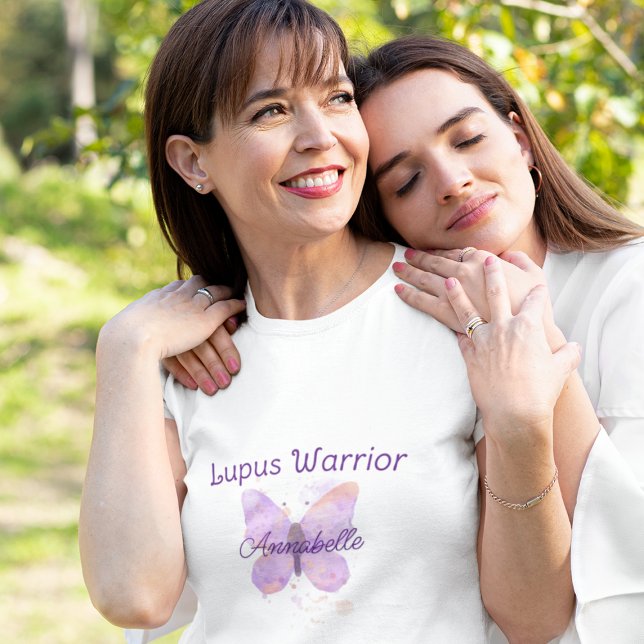 Camiseta Mariposa morada Lupus Warrior (Subido por el creador)