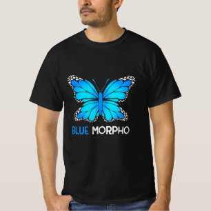 Camiseta Mariposa morfa azul