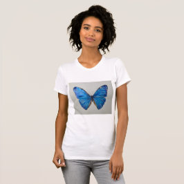 Camiseta Mariposa morfa azul
