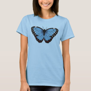 Camiseta Mariposa morfa azul