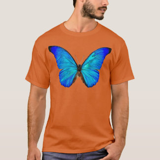 Camiseta Mariposa morfa azul 11