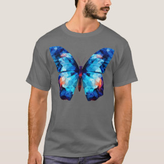 Camiseta Mariposa morfa azul 16