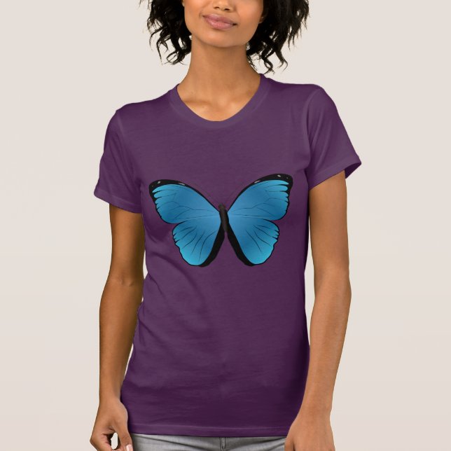 Camiseta Mariposa morfo menelaus (Anverso)