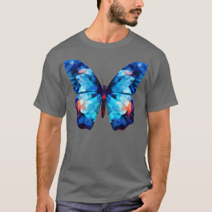 Camiseta Mariposa Morpho Azul 16