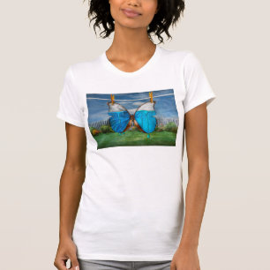 Camiseta Mariposa - Morpho - la odio cuando el