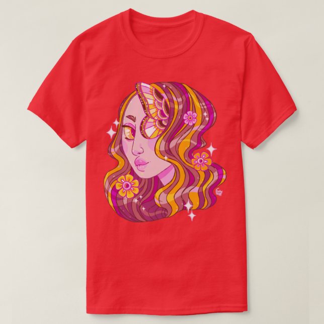 Camiseta Mariposa Moth (Diseño del anverso)