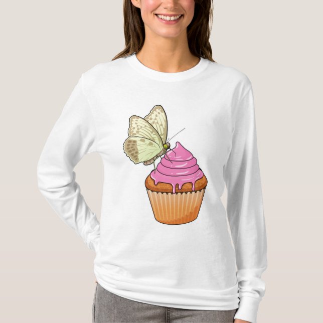 Camiseta Mariposa Muffin (Anverso)