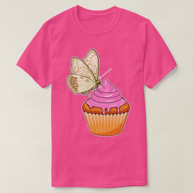 Camiseta Mariposa Muffin (Diseño del anverso)