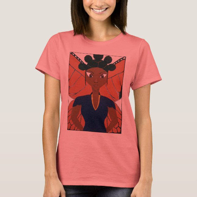 Camiseta Mariposa naptural (Anverso)