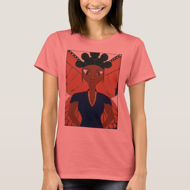 Camiseta Mariposa naptural (Anverso)