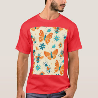 Camiseta Mariposa naranja 19
