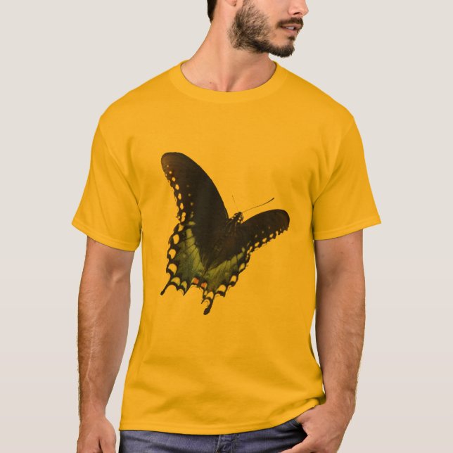 Camiseta Mariposa negra (Anverso)