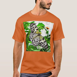 Camiseta Mariposa negra y blanca 10