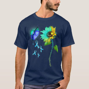 Camiseta Mariposa Neurofibromatosis de girasol Sensibilizac