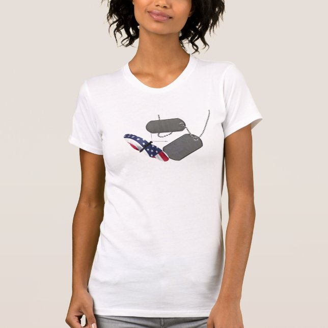 Camiseta Mariposa Patriótica (Anverso)