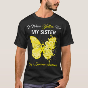 Camiseta Mariposa que llevo amarillo por el sarco de mi her