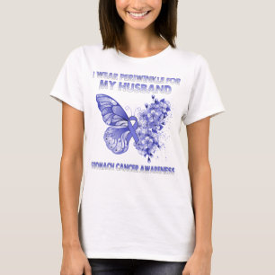 Camiseta Mariposa Que Uso Periwinkle Para Mi Estómago Marid