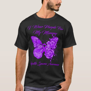 Camiseta Mariposa Que Uso Púrpura Para Mi Mami Infantile Sp