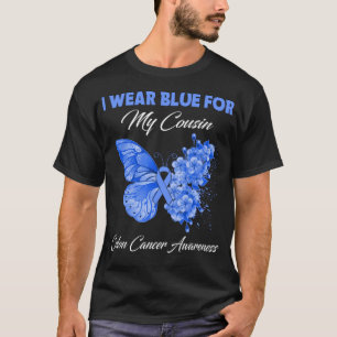 Camiseta Mariposa Que Uso Verde Para El Cáncer De Colón De