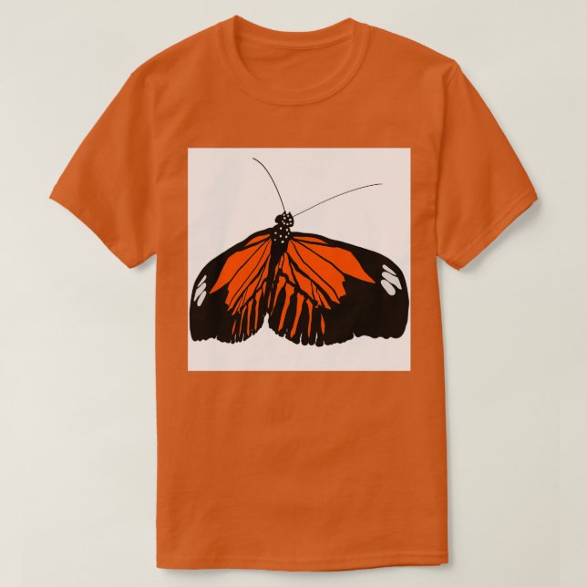 Camiseta mariposa renacimiento de una mariposa con secuinsb (Diseño del anverso)