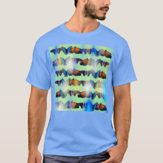 Camiseta mariposa renacimiento de una mariposa con secuinsb